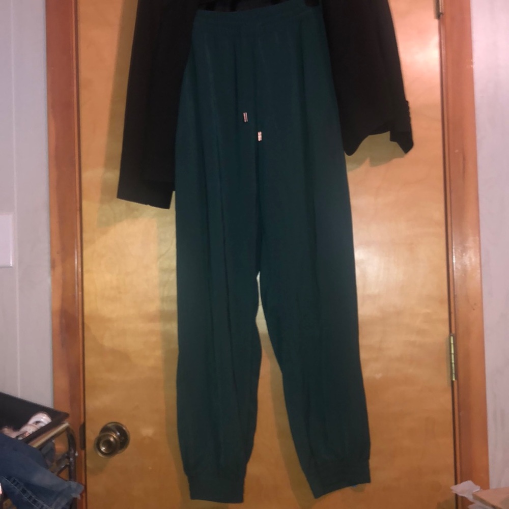 Emerald green dress pants